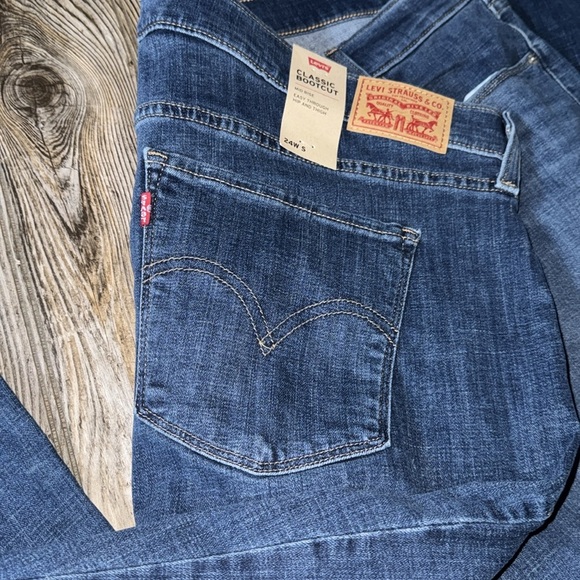 Levi's jeans Classic bootcut leg denim 24w short stretch - Picture 5 of 8